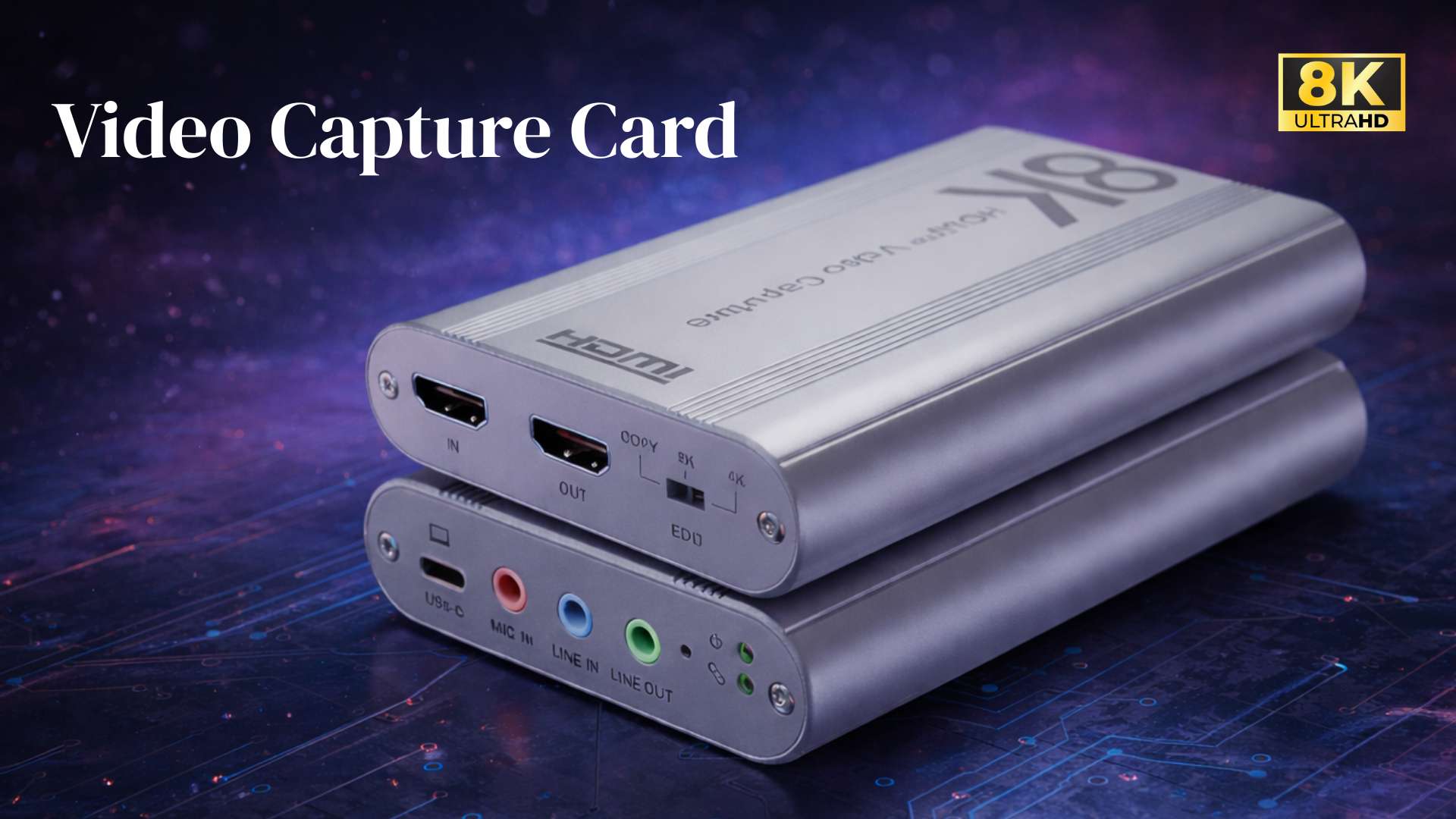 8K HDMI™ Video Capture Card